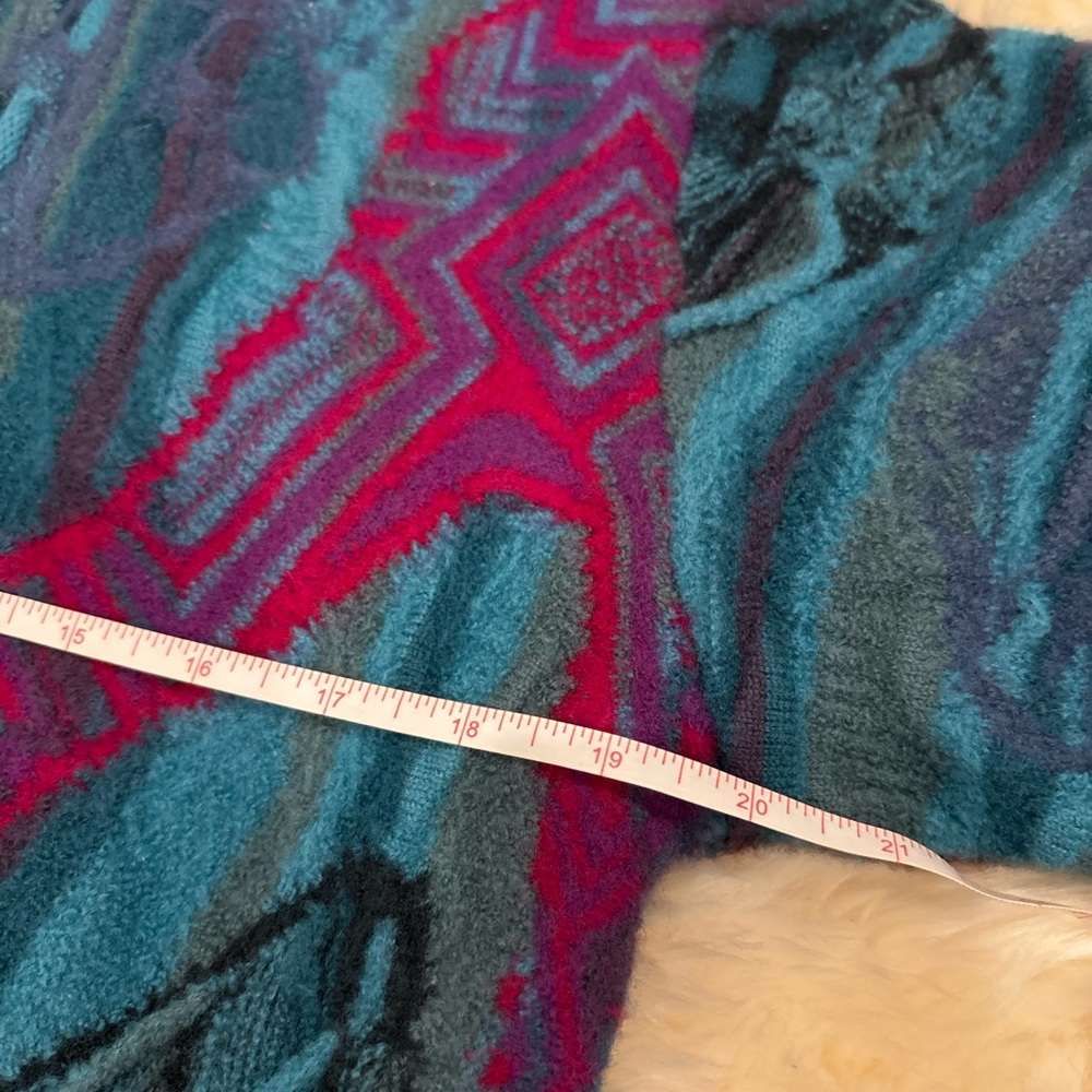 COOGI Multicolor Patterned Cardigan Sweater - Picture 11 of 13
